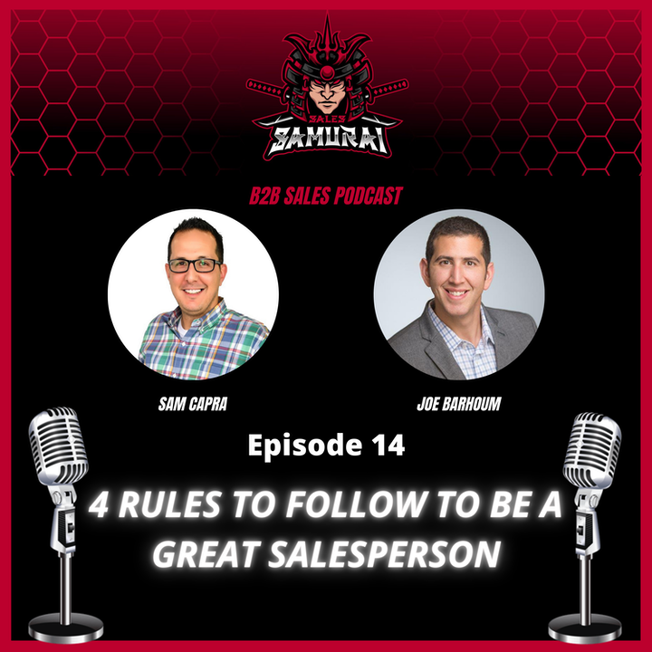 4 Rules to Follow to Be a Great Salesperson