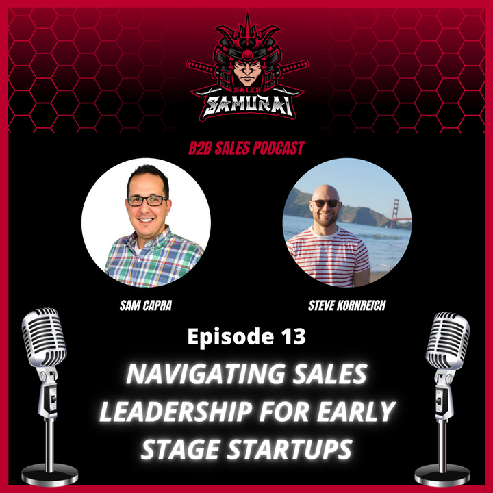 Navigating Sales Leadership for Early Stage Startups