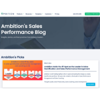 Ambition´s Sales Performance Blog